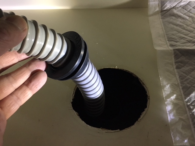 蛇腹ホースの交換3