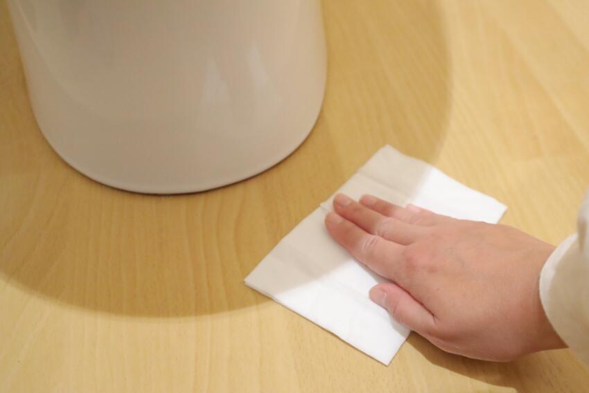 流せるお掃除シートや流せるお掃除ブラシも注意が必要