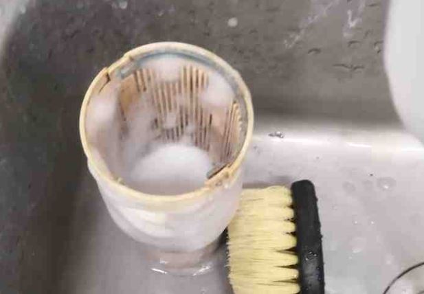 排水溝の掃除